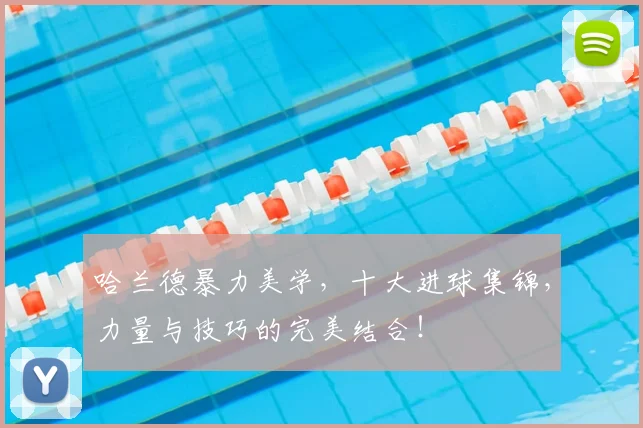 哈兰德暴力美学，十大进球集锦，力量与技巧的完美结合！