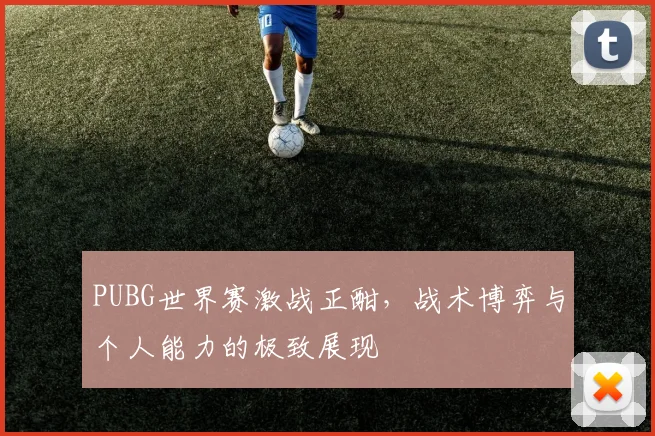 PUBG世界赛激战正酣，战术博弈与个人能力的极致展现